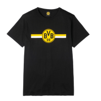 BVB T-Shirt mit Logo schwarz Erw.