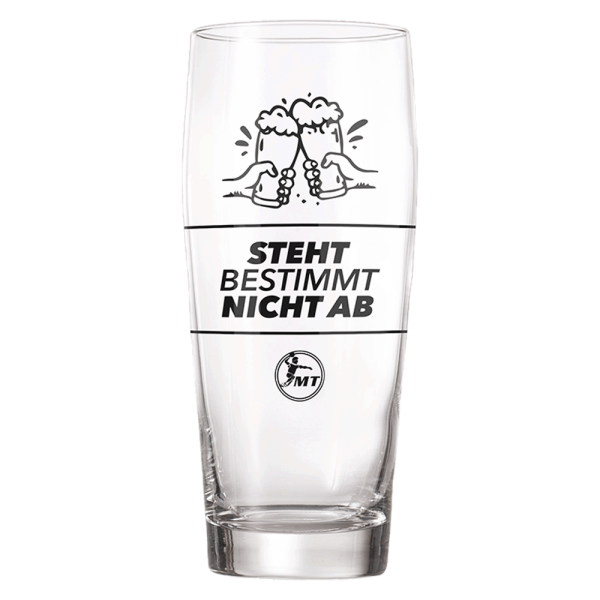 MT Melsungen Bierglas