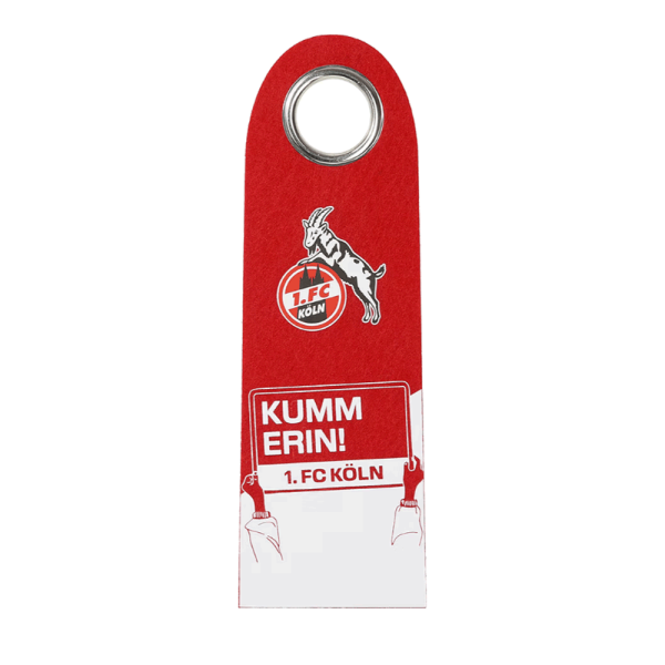 Köln Türhänger Logo rot
