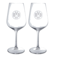 BVB Weinglas 2er Set