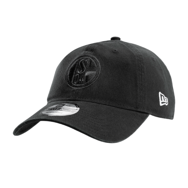 Schalke Cap New Era 9twenty schwarz Erw.