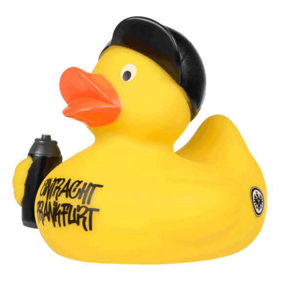 Eintracht Frankfurt Badeente Graffiti