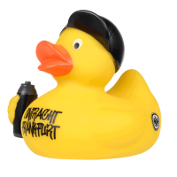 Eintracht Frankfurt Badeente Graffiti