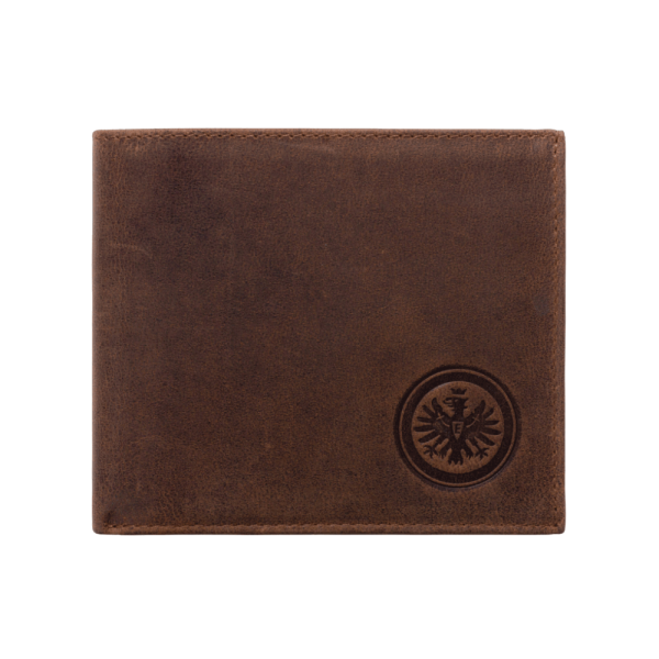 Eintracht Frankfurt Geldbörse Querformat braun