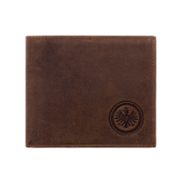 Eintracht Frankfurt Geldbörse Querformat braun