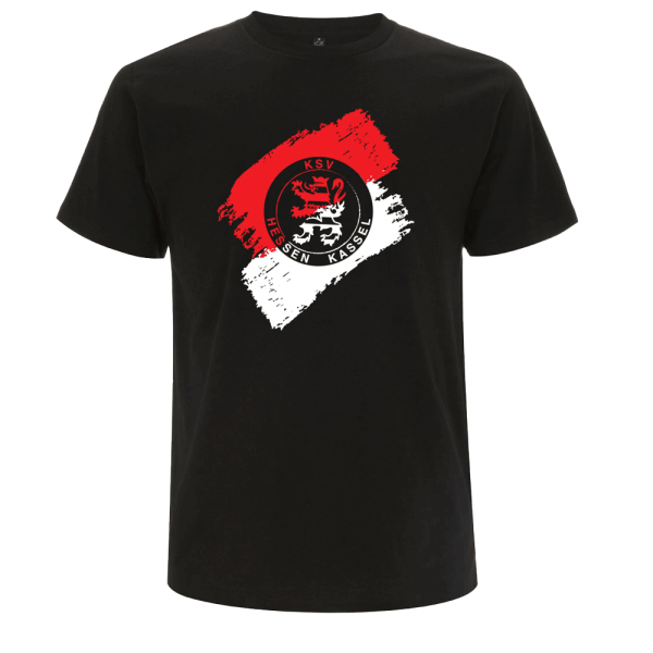 KSV T-Shirt Brush-Logo - schwarz