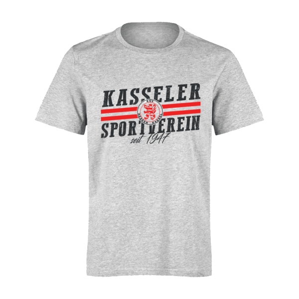 KSV T-Shirt Kasseler Sportverein - grau