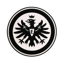 Eintracht Frankfurt Aufkleber Logo schwarz