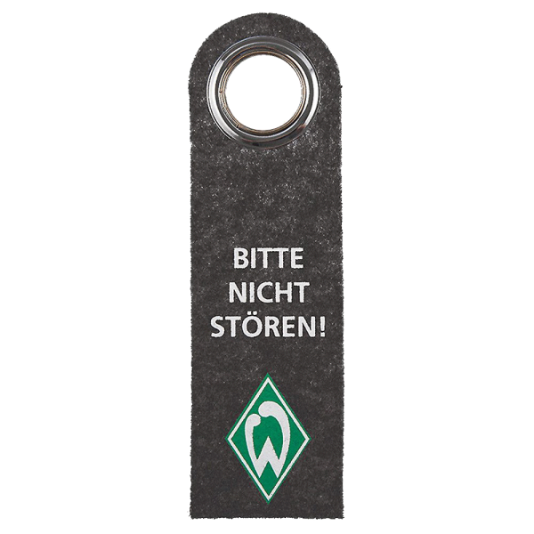 Werder Bremen Türhänger Raute grau