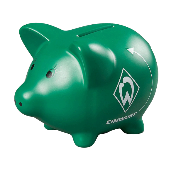 Werder Bremen Sparschwein Einwurf