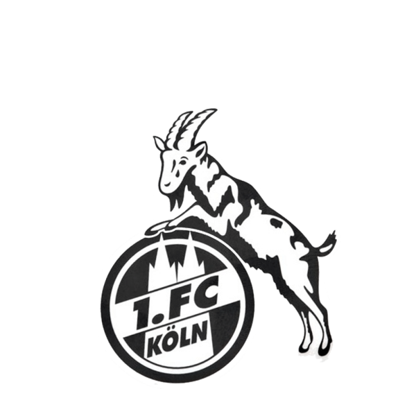 Köln Aufkleber schwarz