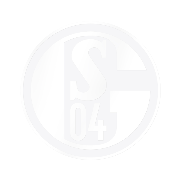 Schalke Aufkleber weiss