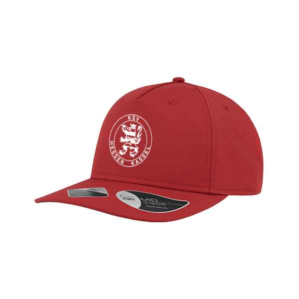 KSV Cap rot Logo weiß
