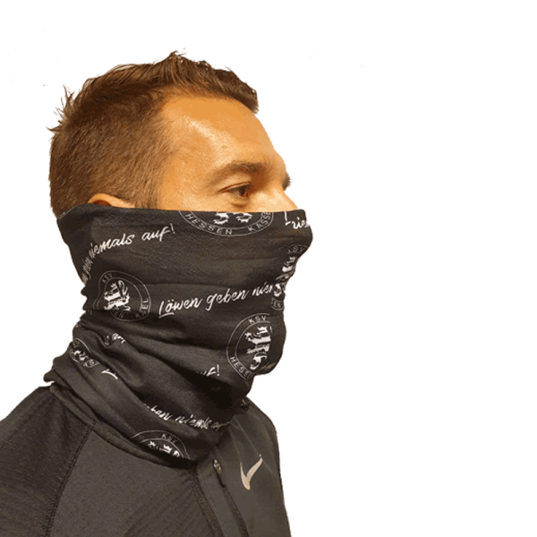 KSV Multifunktionstuch SCHWARZ