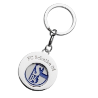 Schalke Schlüsselanhänger Einkaufschip