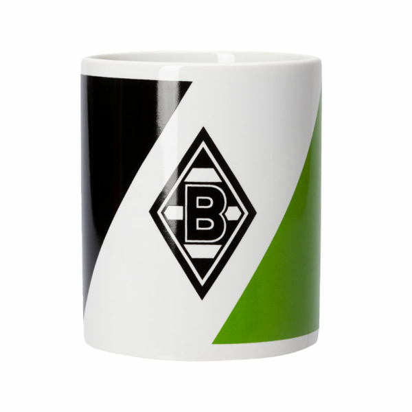 Gladbach Tasse Schrägstreifen
