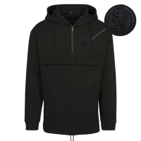 KSV Zip Hoodie black in black