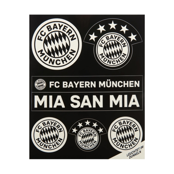Bayern München Leuchtaufkleber 7er Set