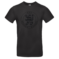 KSV T-Shirt black in black Logo