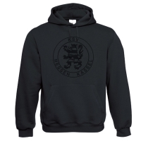 KSV Hoodie black in black Logo