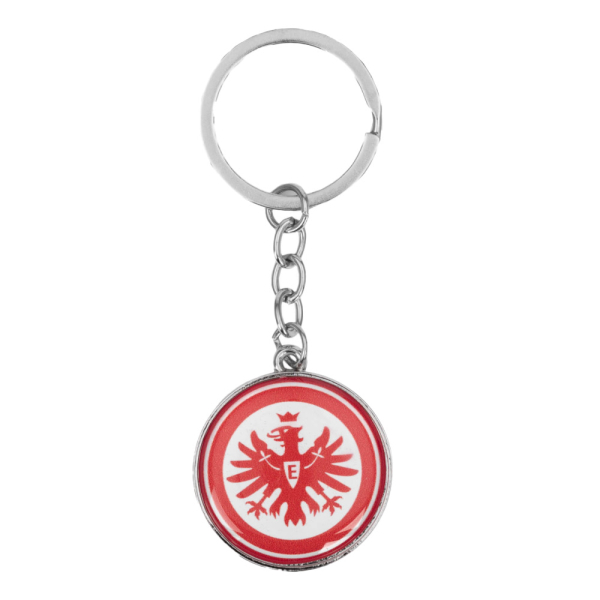 Eintracht Frankfurt Schlüsselanhänger Logo rot