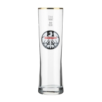 Eintracht Frankfurt Weizenbierglas Goldrand 0,5 l